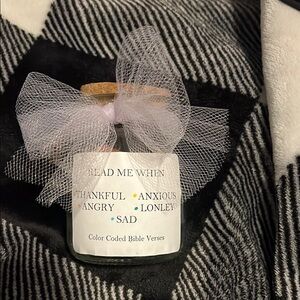 Decorative Jar with Color Coded Bible Verses